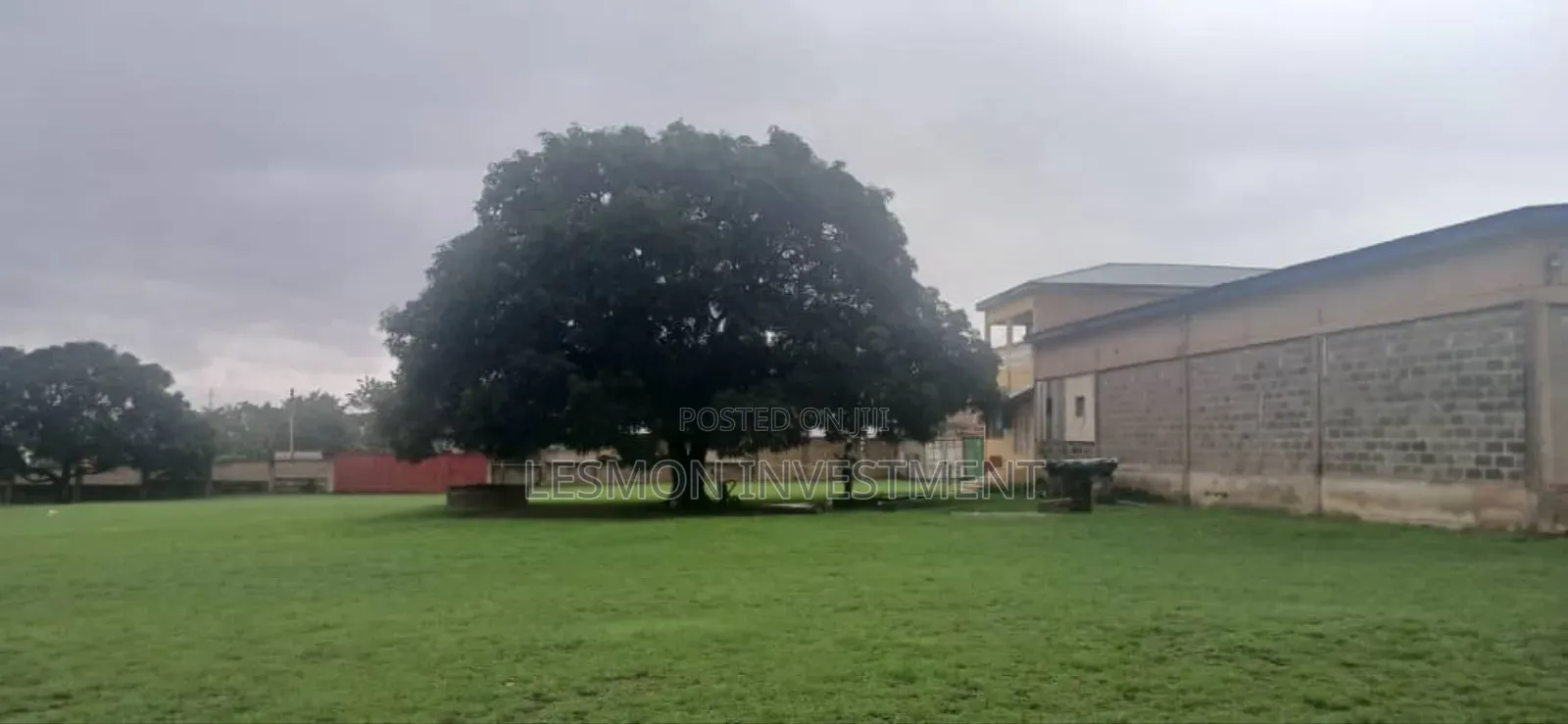 17 Plots With Warehouse For Sale Along Accra Nsawam Road in Amasaman
