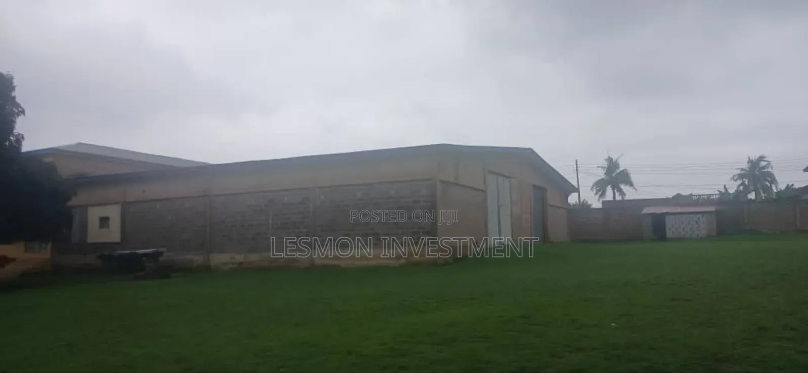 17 Plots With Warehouse For Sale Along Accra Nsawam Road in Amasaman