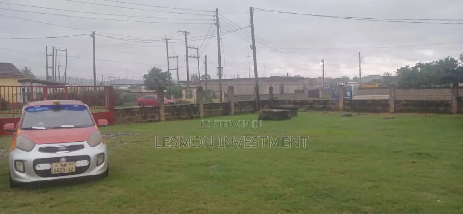 17 Plots With Warehouse For Sale Along Accra Nsawam Road in Amasaman
