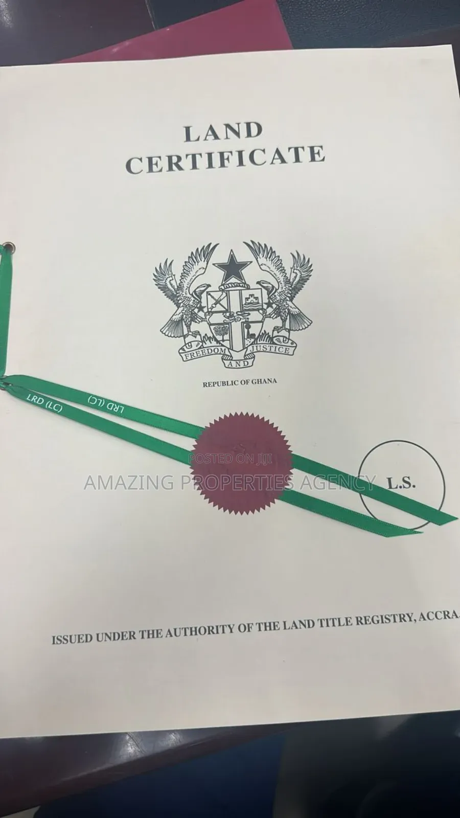 110 X 70 Feet Plot of Land in East Legon Adjiringanor in East Legon