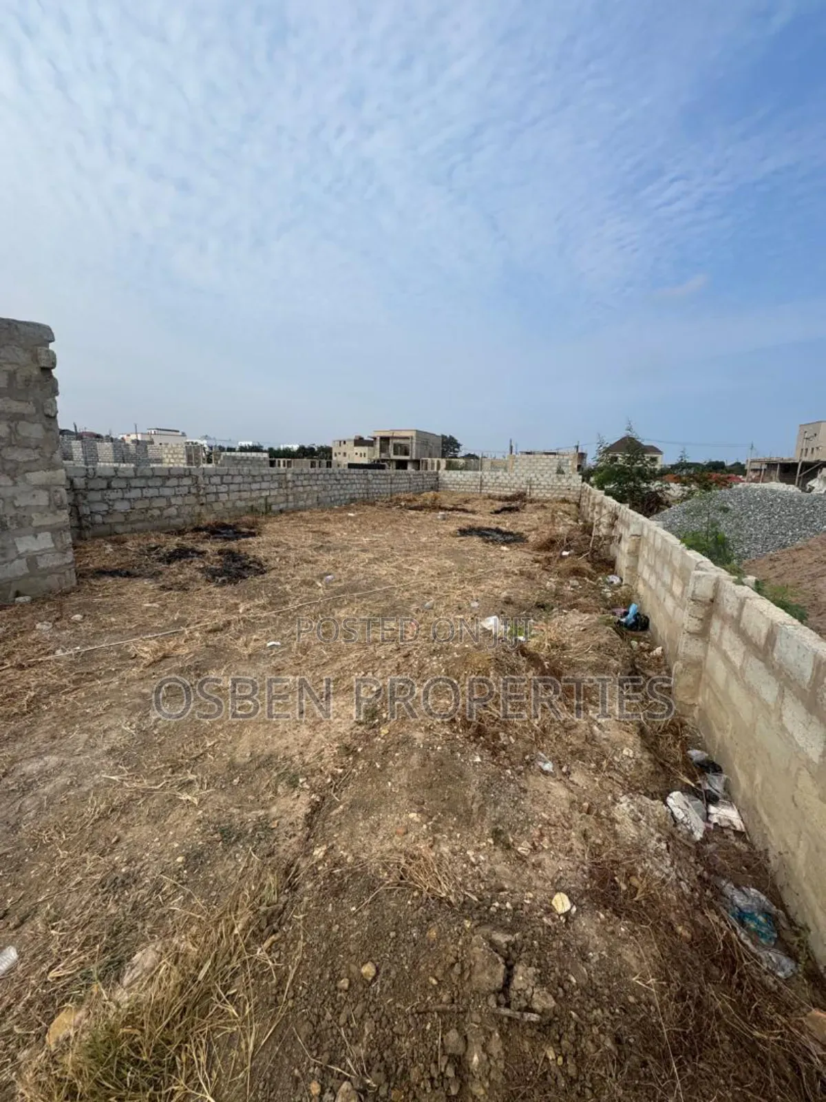 Half Plot of Land for Sale at Lashibi Celebraty Hills in Lashibi