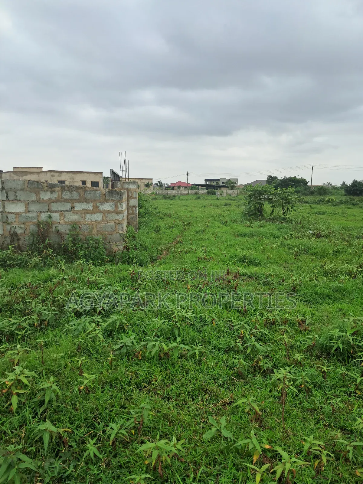 Half Plot of Land for Sale in Amasaman