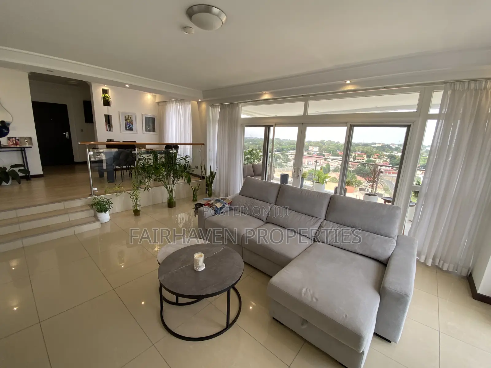Fully Furnished 3 Bedrooms Apartment for Rent in Cantonments