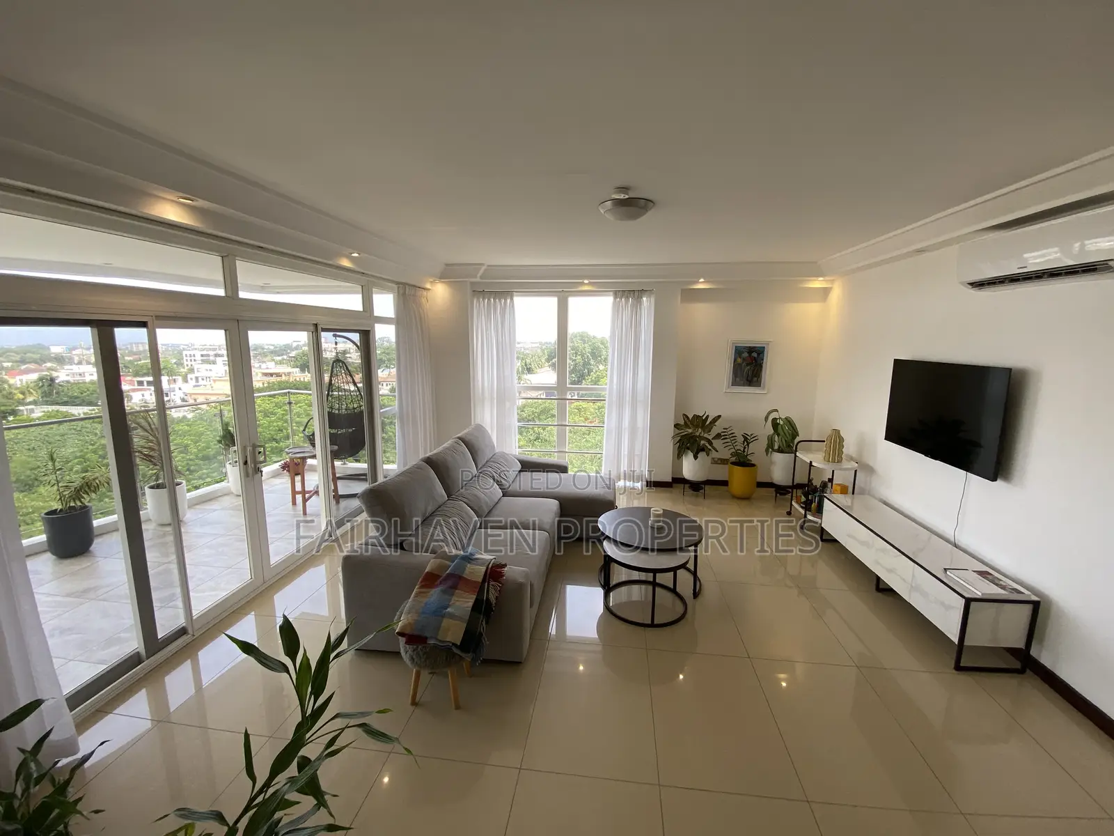 Fully Furnished 3 Bedrooms Apartment for Rent in Cantonments