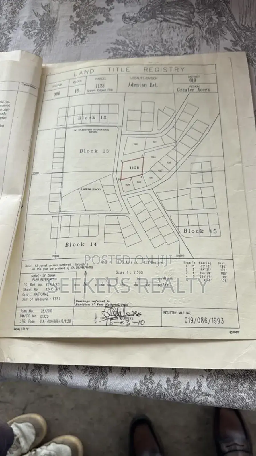*A 0.73 Acre Land* *For Sale, Walled, And* *Gated* in Adenta