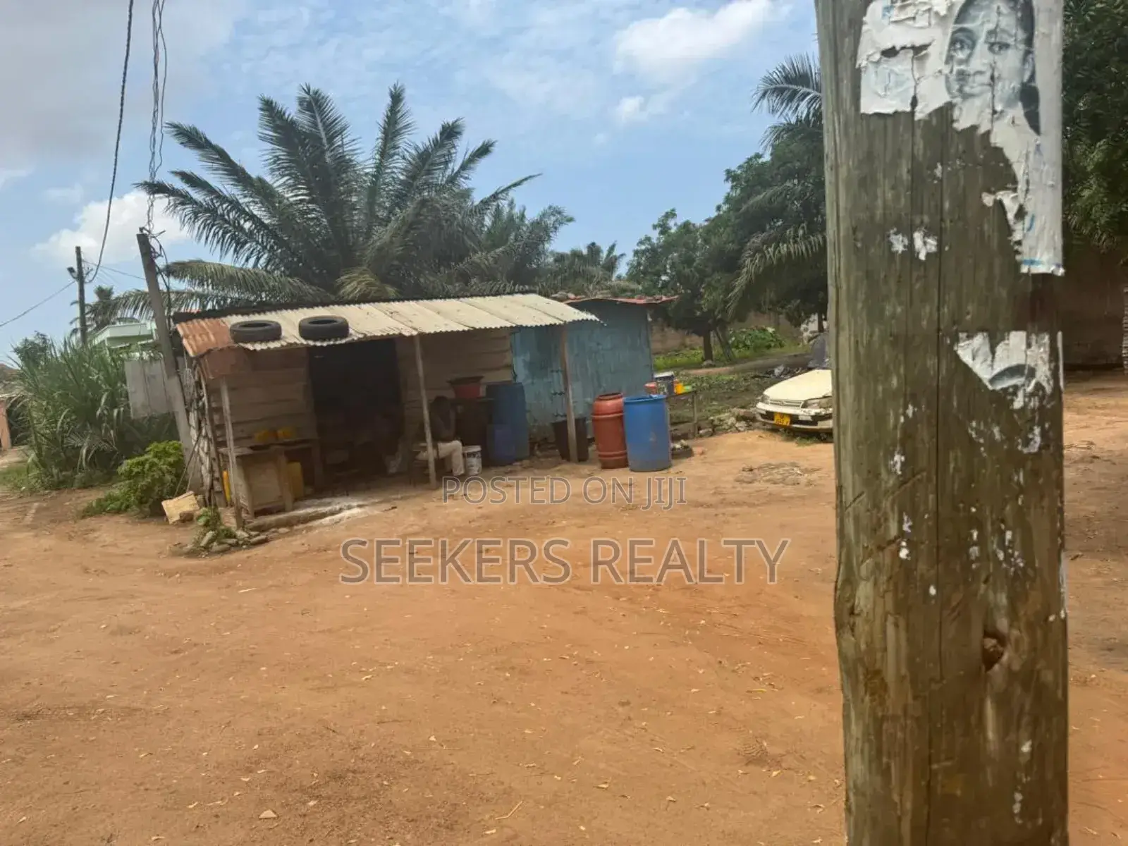 *A 0.73 Acre Land* *For Sale, Walled, And* *Gated* in Adenta