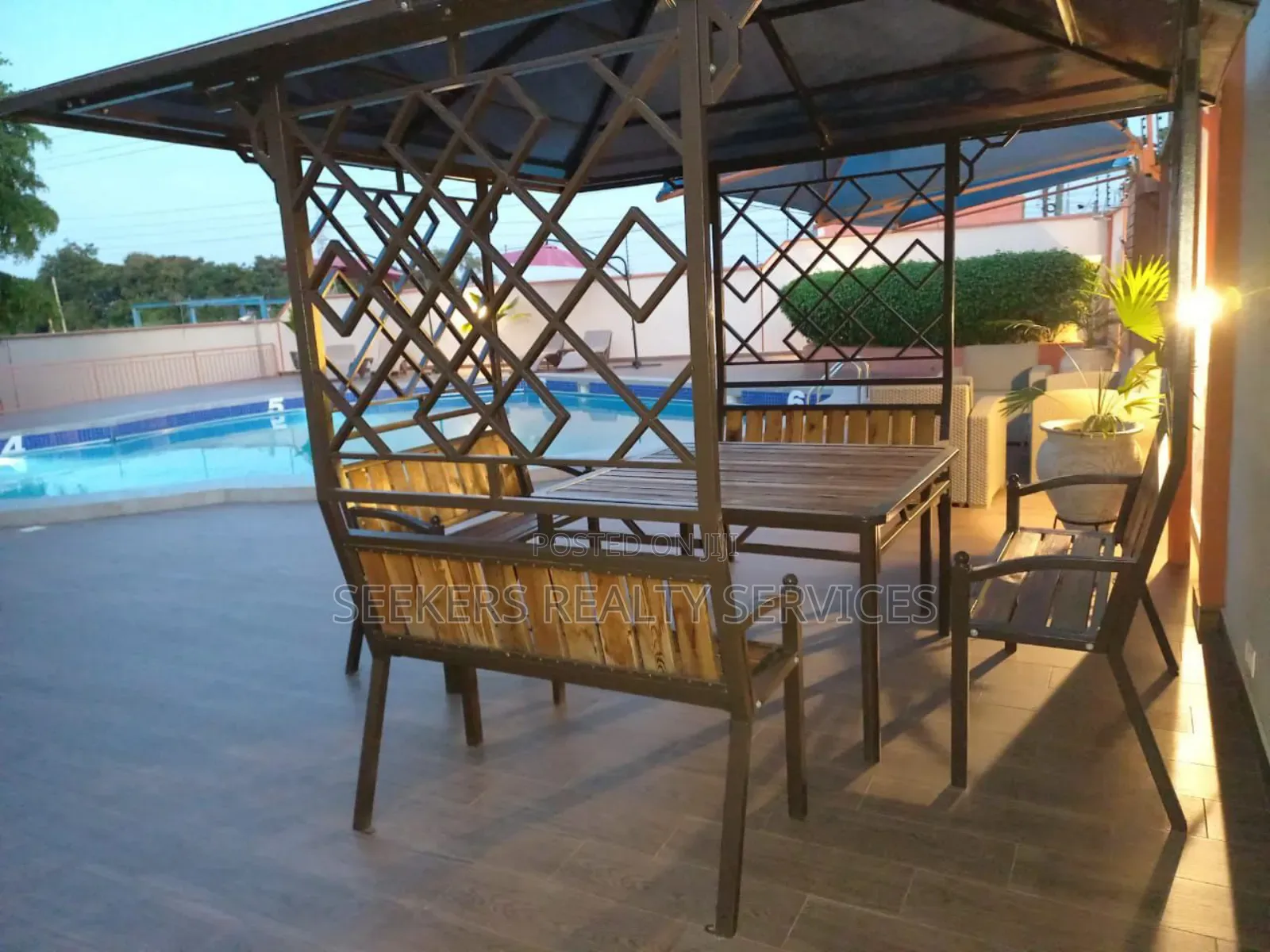 Furnished 3bdrm Townhouse / Terrace in Seekers Realty, East Legon in East Legon