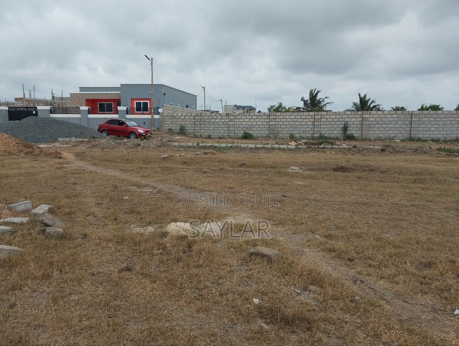 Full Plot for Sale Klagon Behind Comm12 at a Very Developed Area in Tema Metropolitan