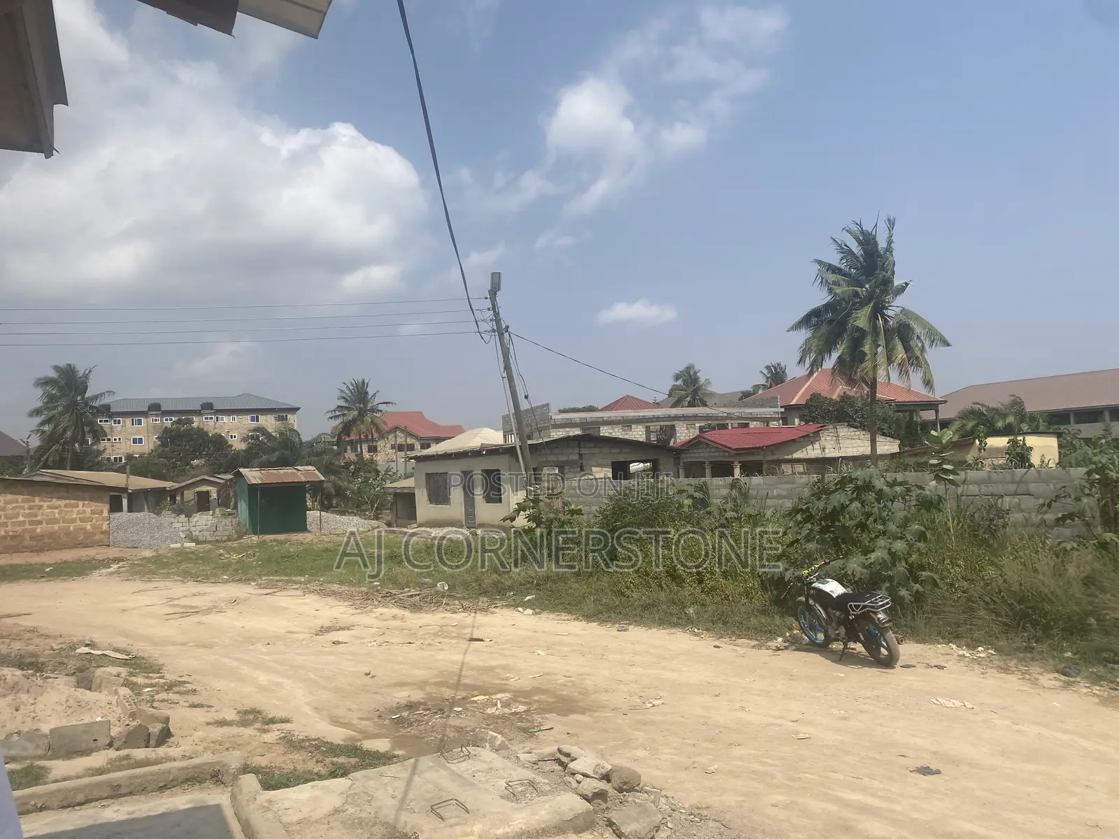 Plot of Land at Sarpieman Walking Distance to Main Road in Amasaman