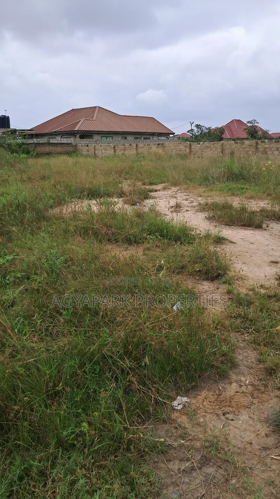 Half Plot of Land in Amasaman