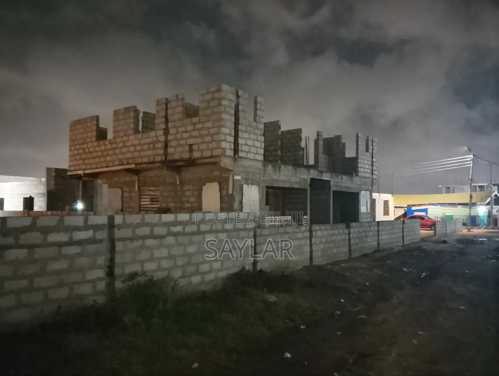 Uncompleted Structure On Lentil Reach Level For Hot Sale Klagon in Tema Metropolitan