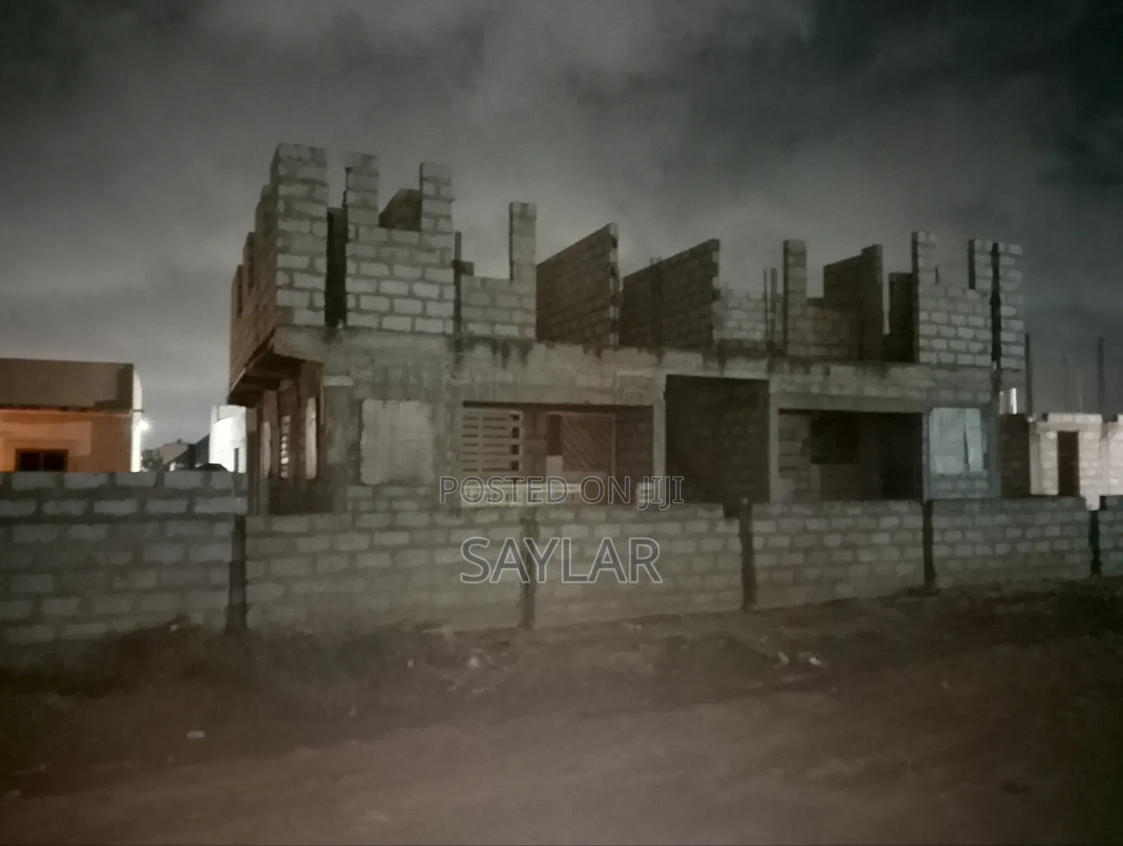 Uncompleted Structure On Lentil Reach Level For Hot Sale Klagon in Tema Metropolitan