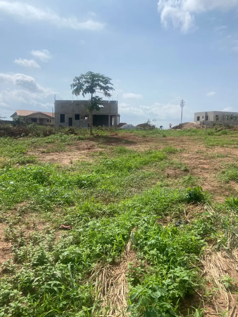 Registered Land With Tittle Is for Sale a Gated Community Acp Estate. in Kwabenya