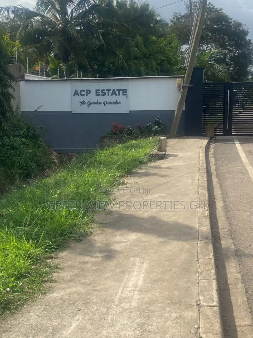 Registered Land With Tittle Is for Sale a Gated Community Acp Estate. in Kwabenya