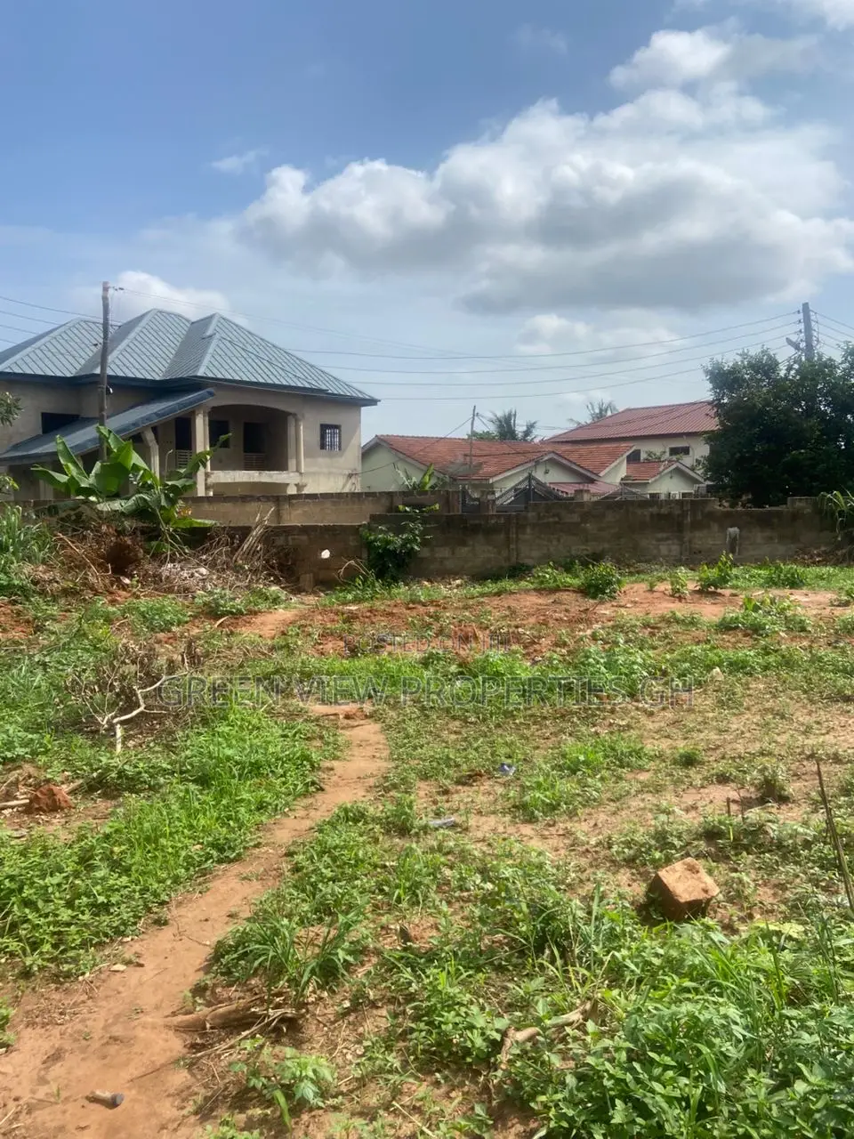 Registered Land With Tittle Is for Sale a Gated Community Acp Estate. in Kwabenya