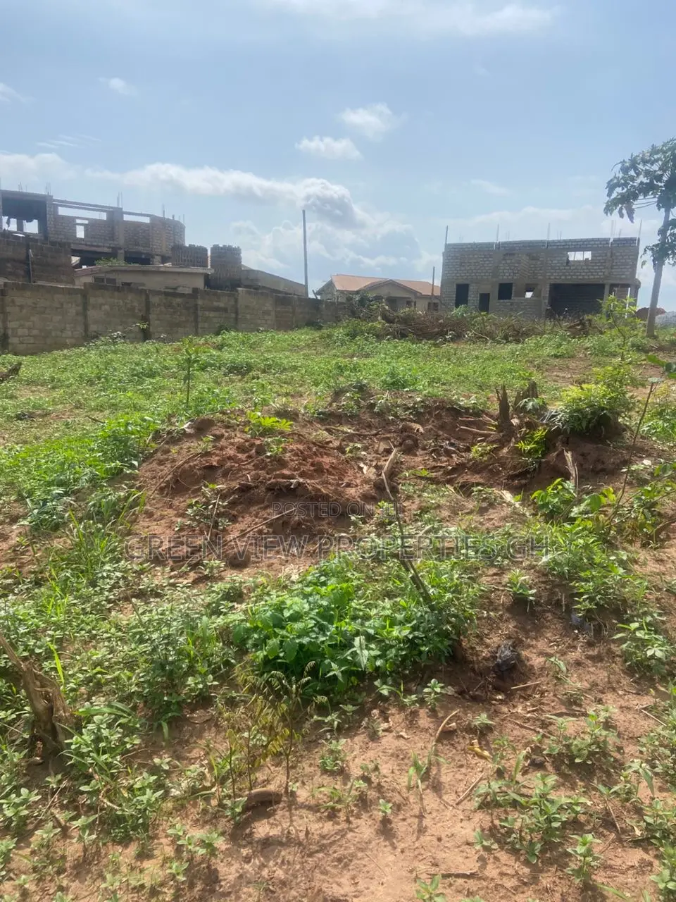 Registered Land With Tittle Is for Sale a Gated Community Acp Estate. in Kwabenya