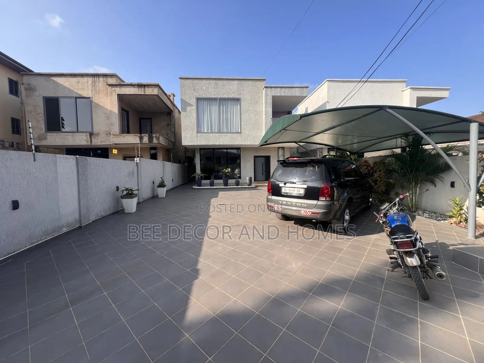Furnished 3bdrm House in Bee Decor & Homes, West Legon for rent in West Legon