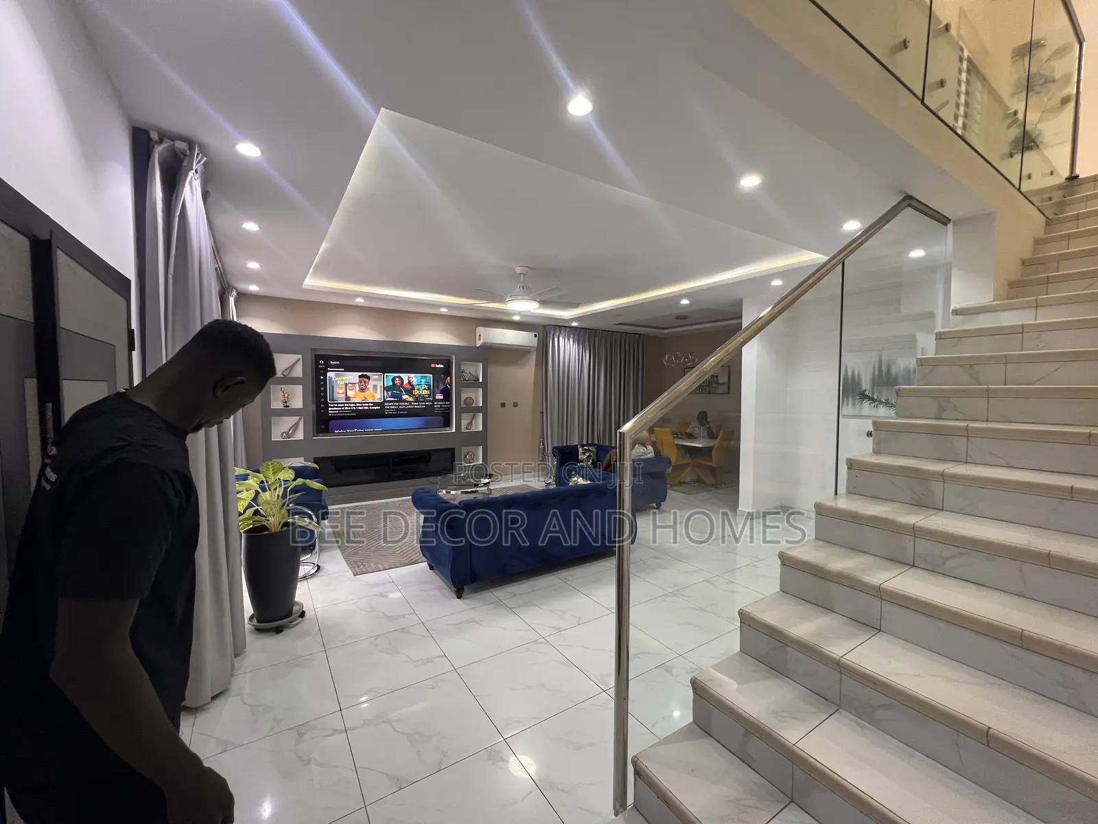 Furnished 3bdrm House in Bee Decor & Homes, West Legon for rent in West Legon