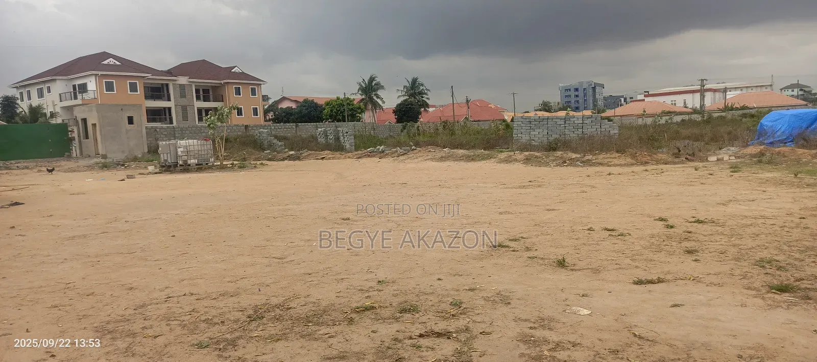 6 Plots of Land for Sale Spintex Entrance University. in Manet Junction