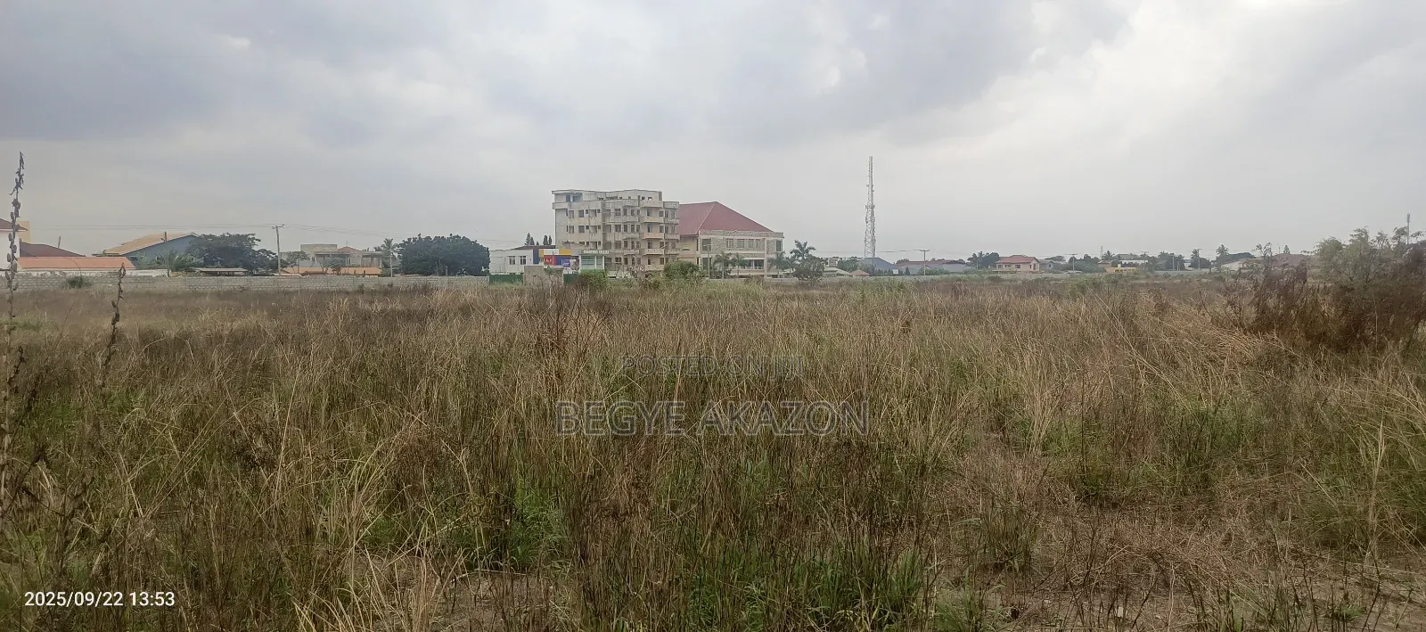 6 Plots of Land for Sale Spintex Entrance University. in Manet Junction