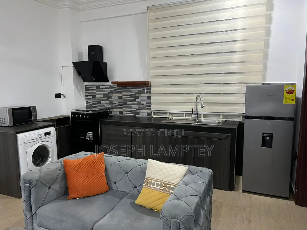 Furnished 1bdrm Apartment in Joseph Lamptey, North Legon for rent in North Legon