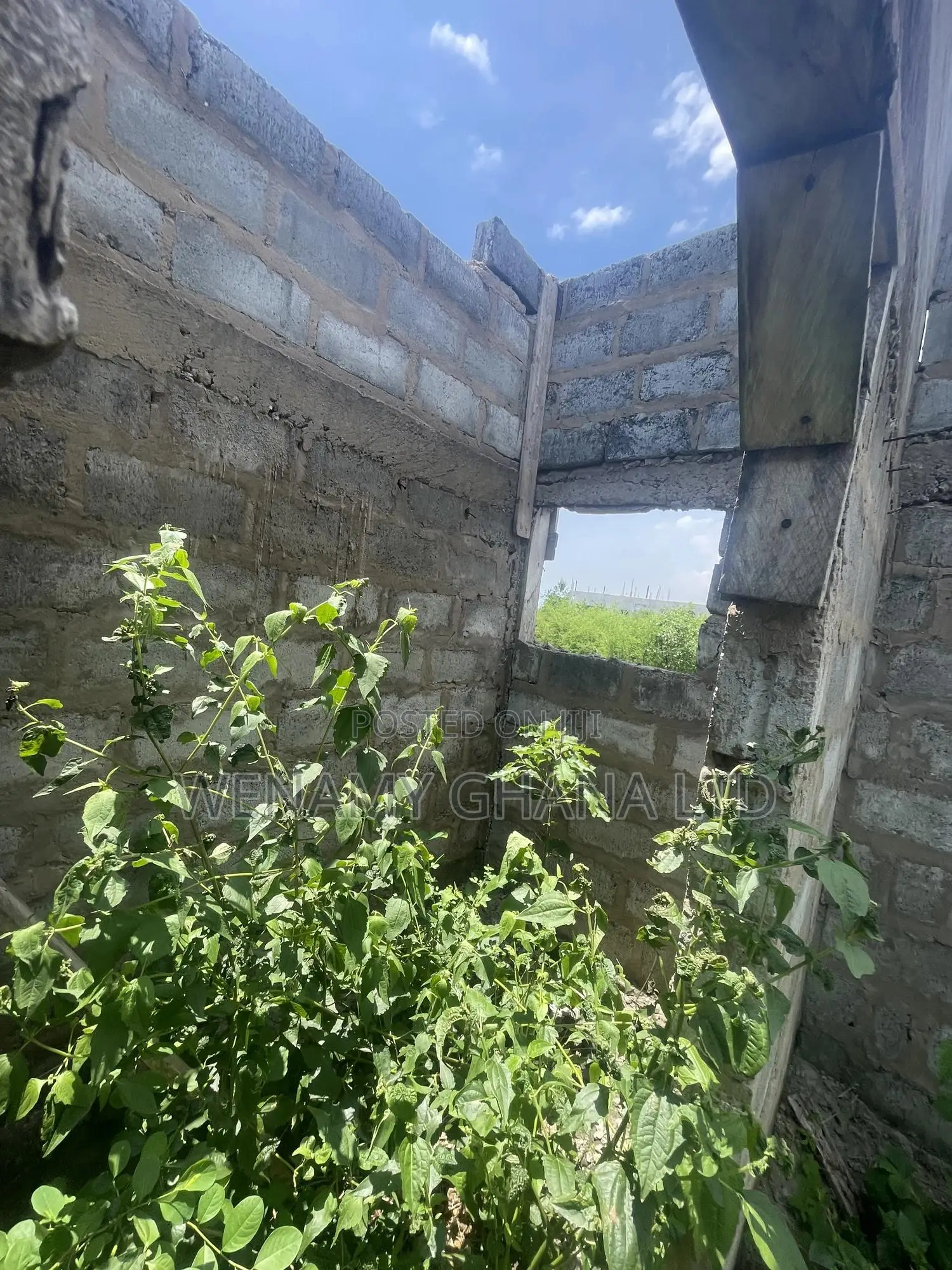 Uncompleted 2 Bedroom House For Sale At Prampram in Community 25