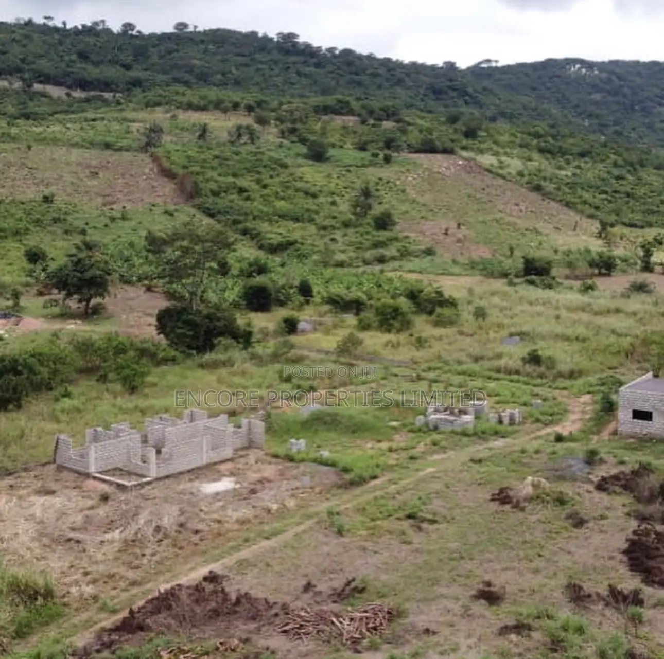 Beautiful Mountain Lake View Serviced Plots Near the Adomi Bridge in Asuogyaman