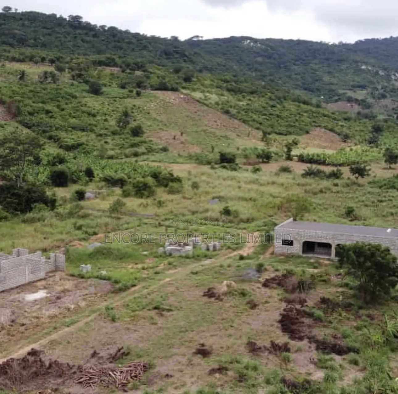 Beautiful Mountain Lake View Serviced Plots Near the Adomi Bridge in Asuogyaman
