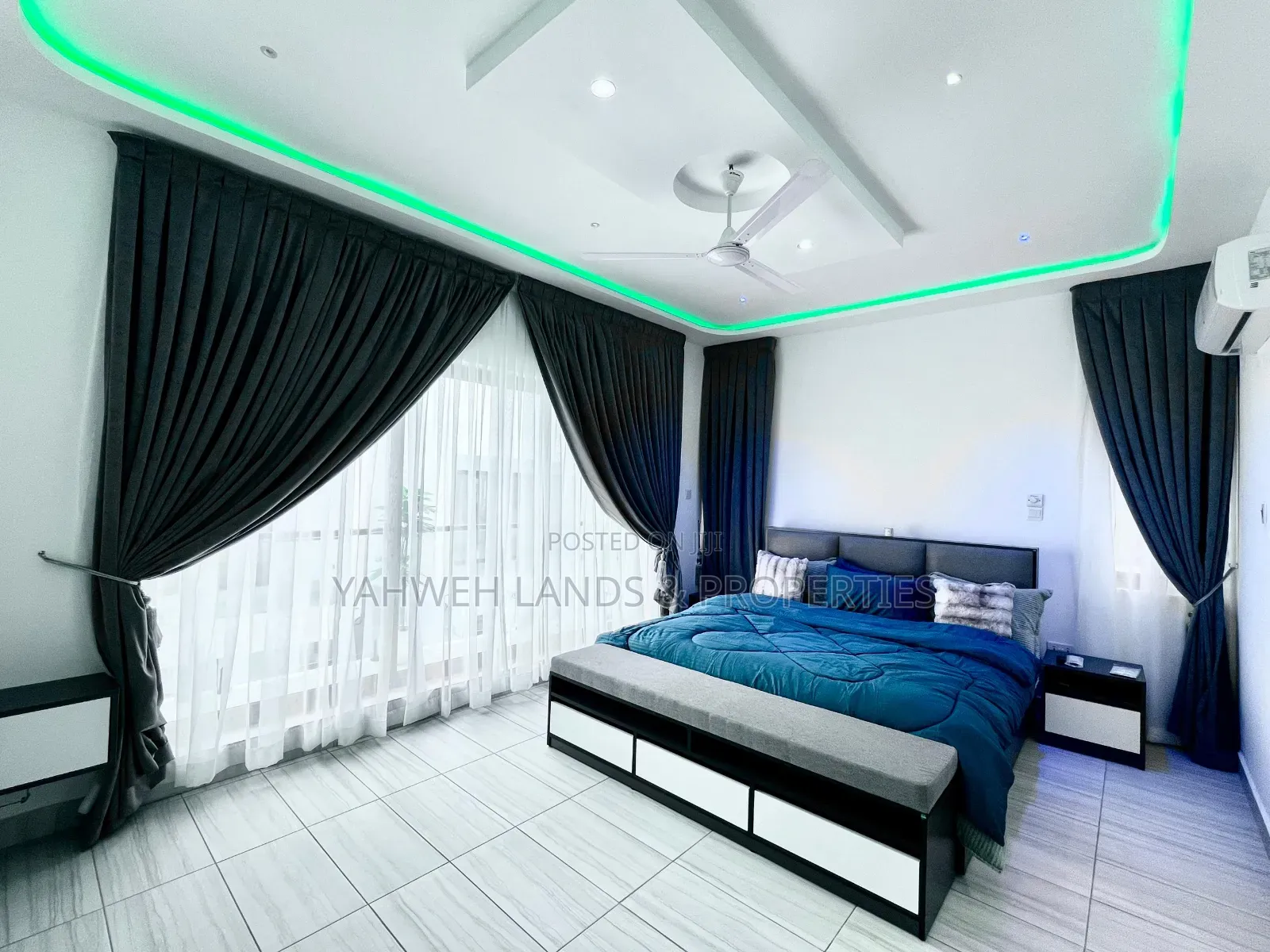 Furnished 4bdrm Townhouse / Terrace in Lashibi for rent in Lashibi