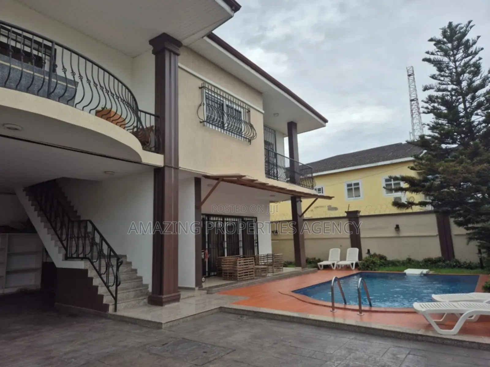 Furnished 4bdrm House in Dzorwulu for rent in Dzorwulu