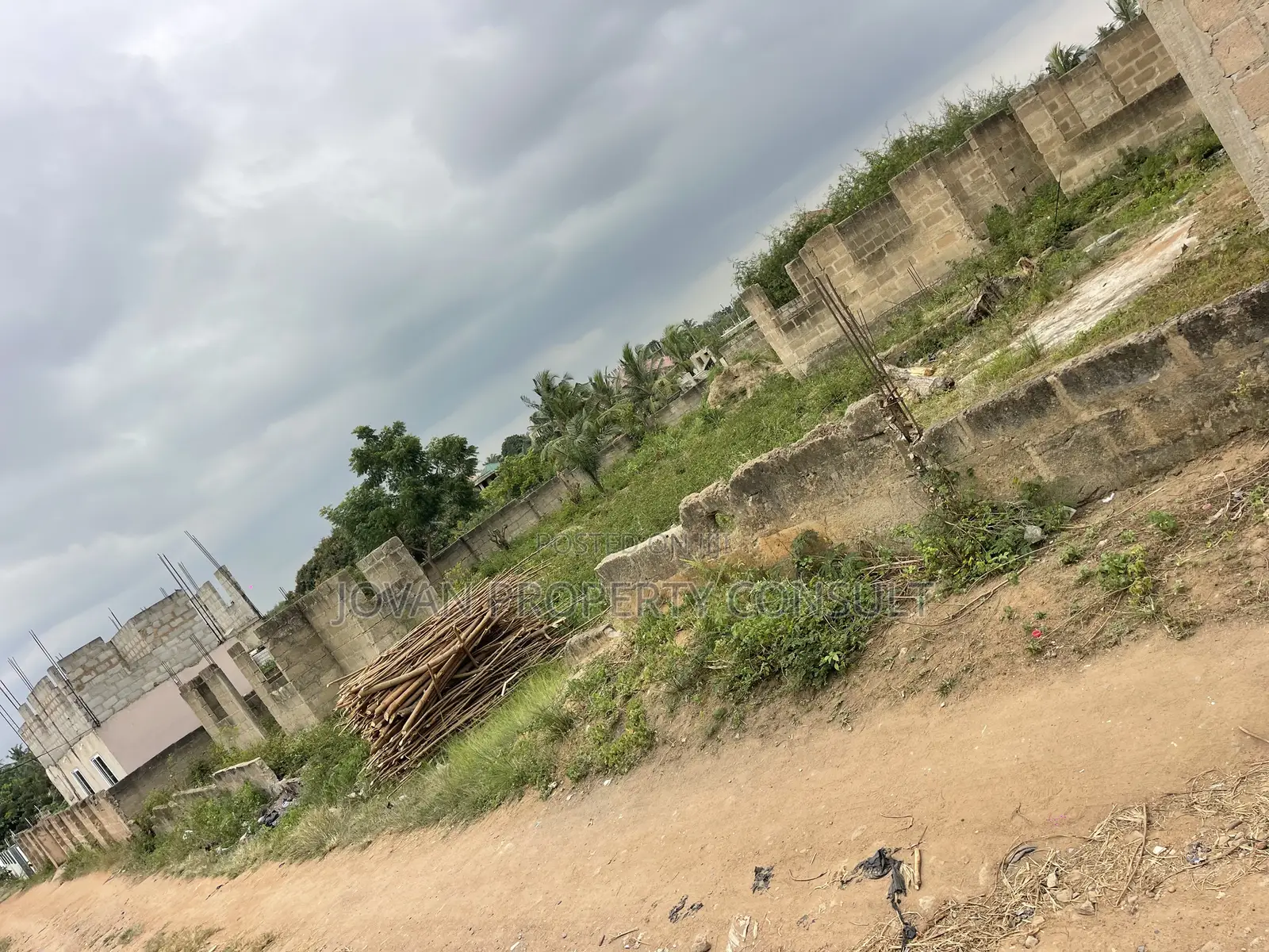 1 Half Plot for Sale at Amasaman Sonitra Going for 550,000 Cedis in Ga West Municipal