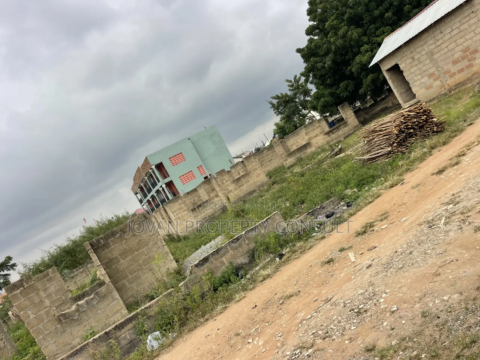 1 Half Plot for Sale at Amasaman Sonitra Going for 550,000 Cedis in Ga West Municipal