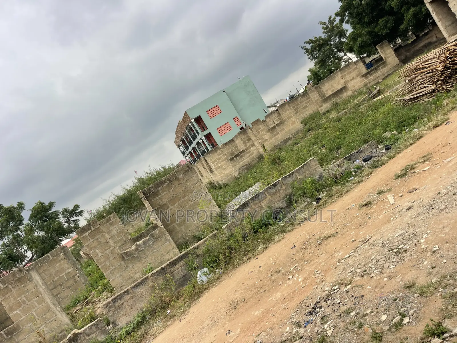 1 Half Plot for Sale at Amasaman Sonitra Going for 550,000 Cedis in Ga West Municipal