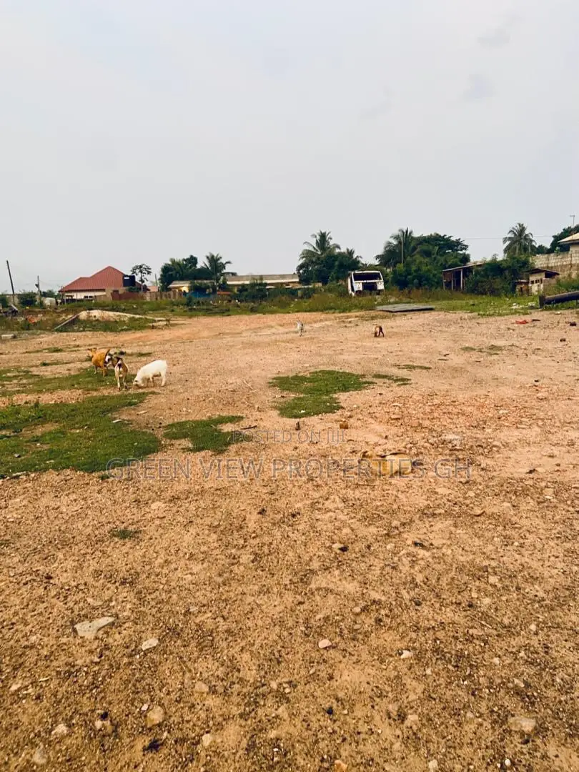 Land for Sale Kasoa Krispo to Obolo Estate, Just by the Roadside. in Kasoa