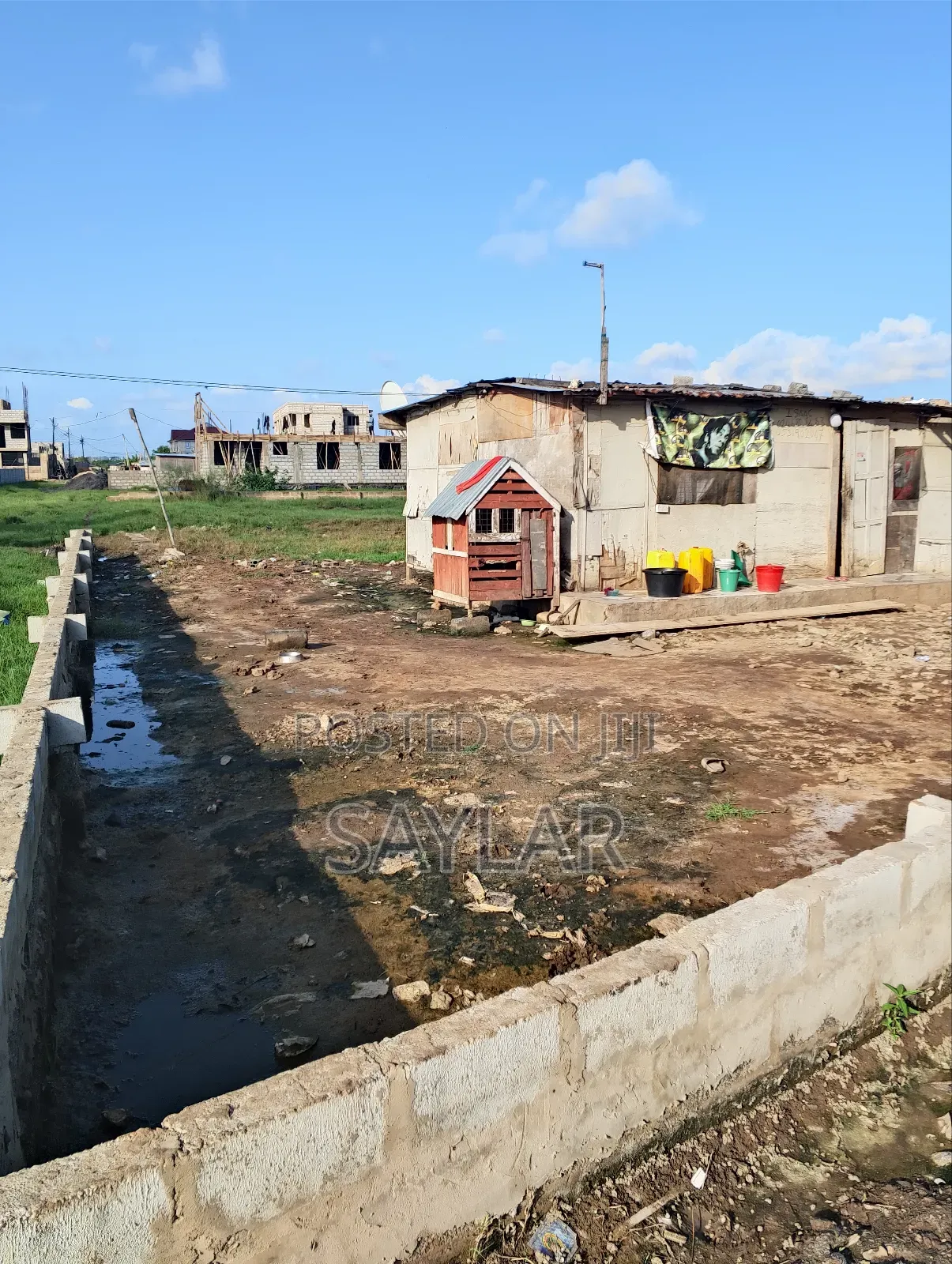 2 Plots Fully Fenced for Hot Sale Klagon Behind Comm12 in Tema Metropolitan