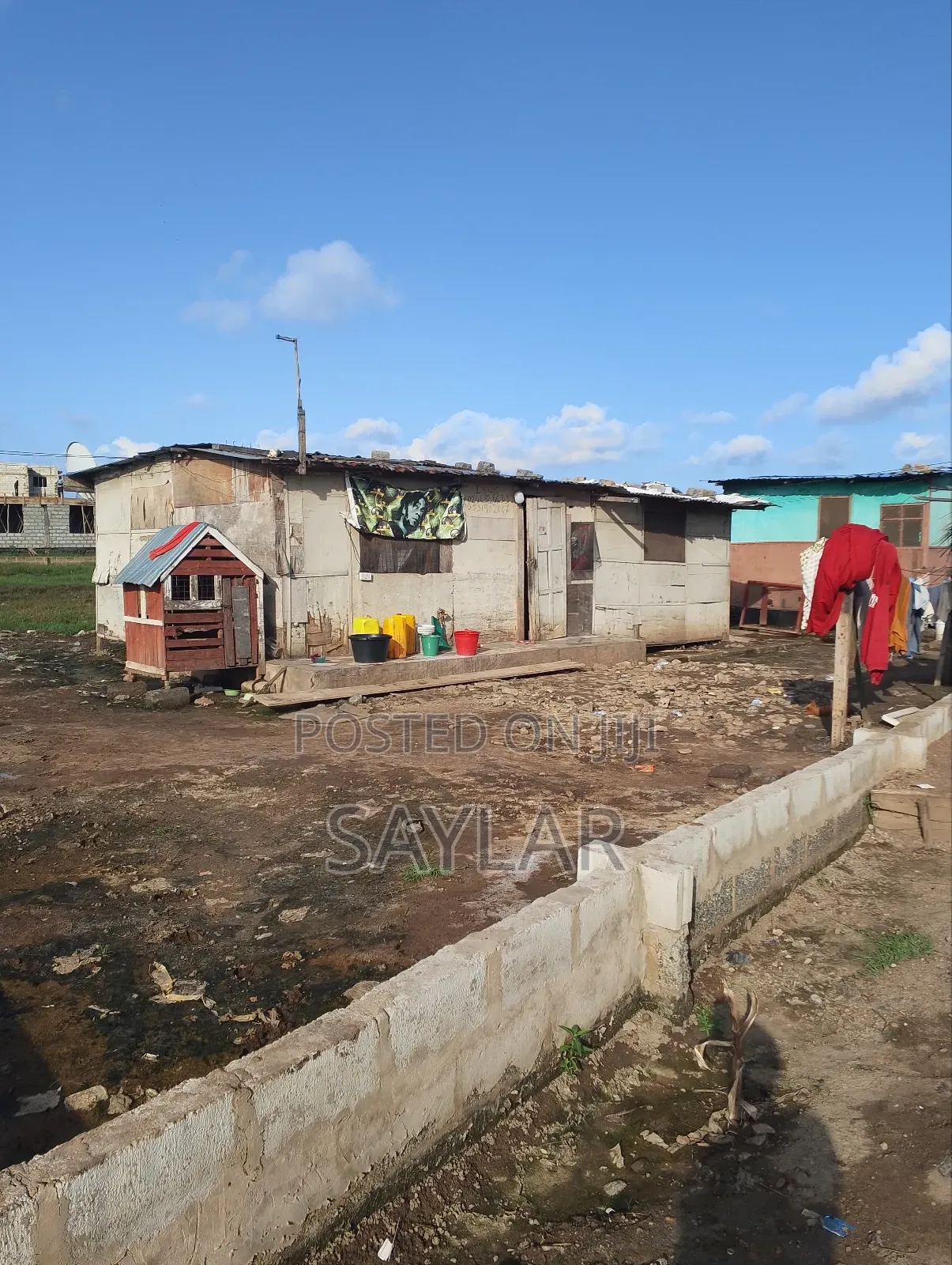 2 Plots Fully Fenced for Hot Sale Klagon Behind Comm12 in Tema Metropolitan