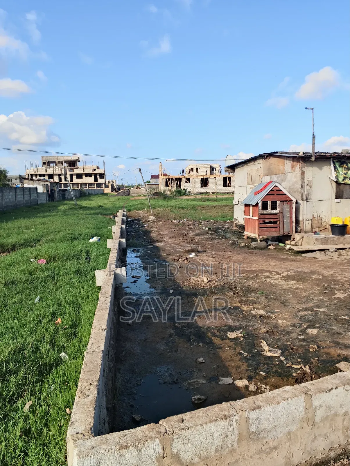 2 Plots Fully Fenced for Hot Sale Klagon Behind Comm12 in Tema Metropolitan