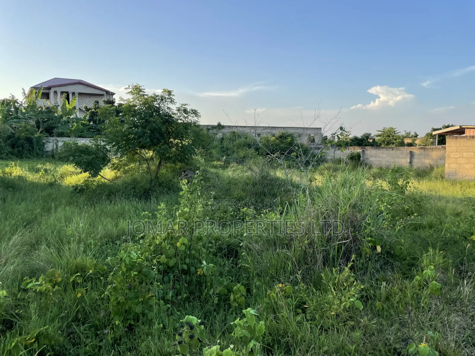 Two Plots Fenced Land at Ashalaja in Ga South Municipal