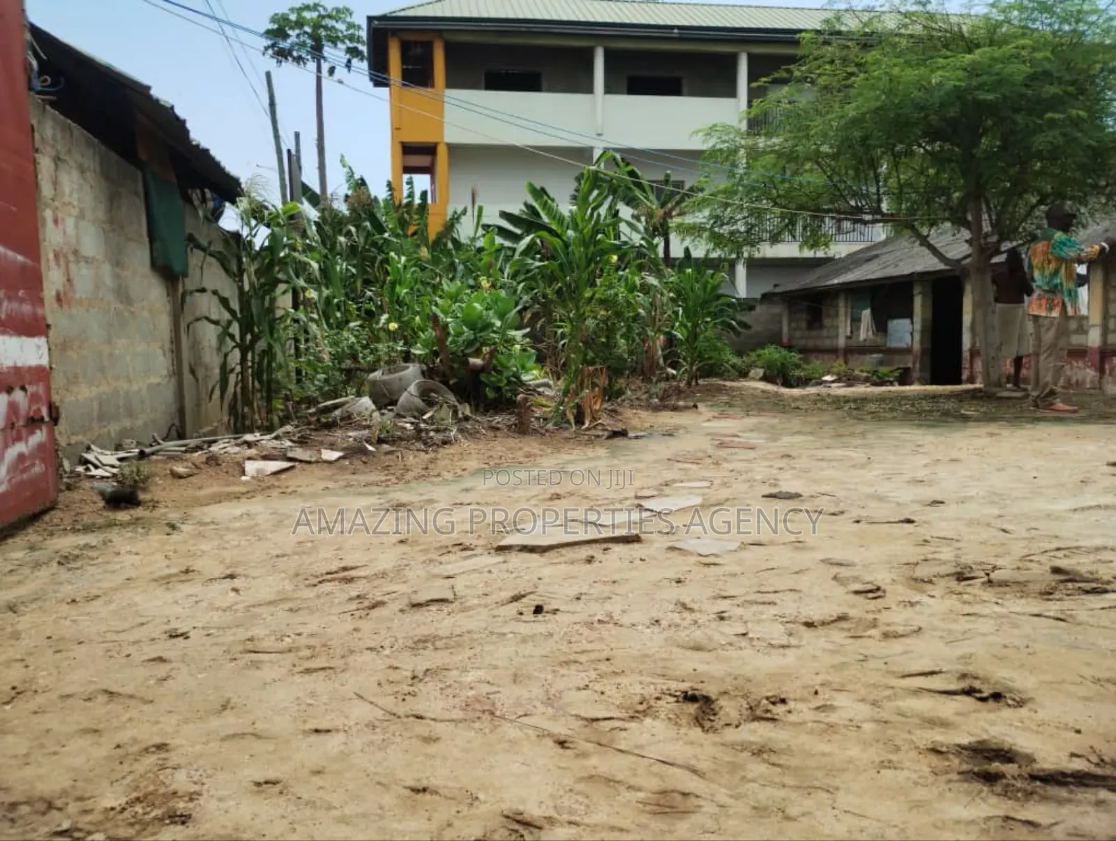A. 0.24 Acre (One a Half Plots of Land) in Adabraka