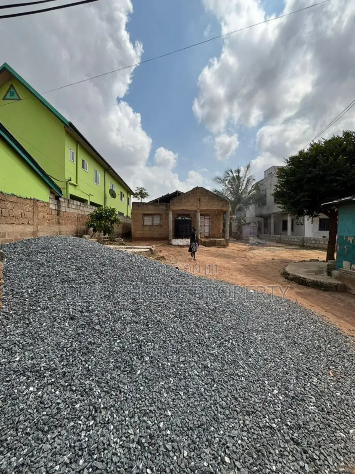 Road Side One Plot of Land for Sale at Adenta New Legon in New Legon