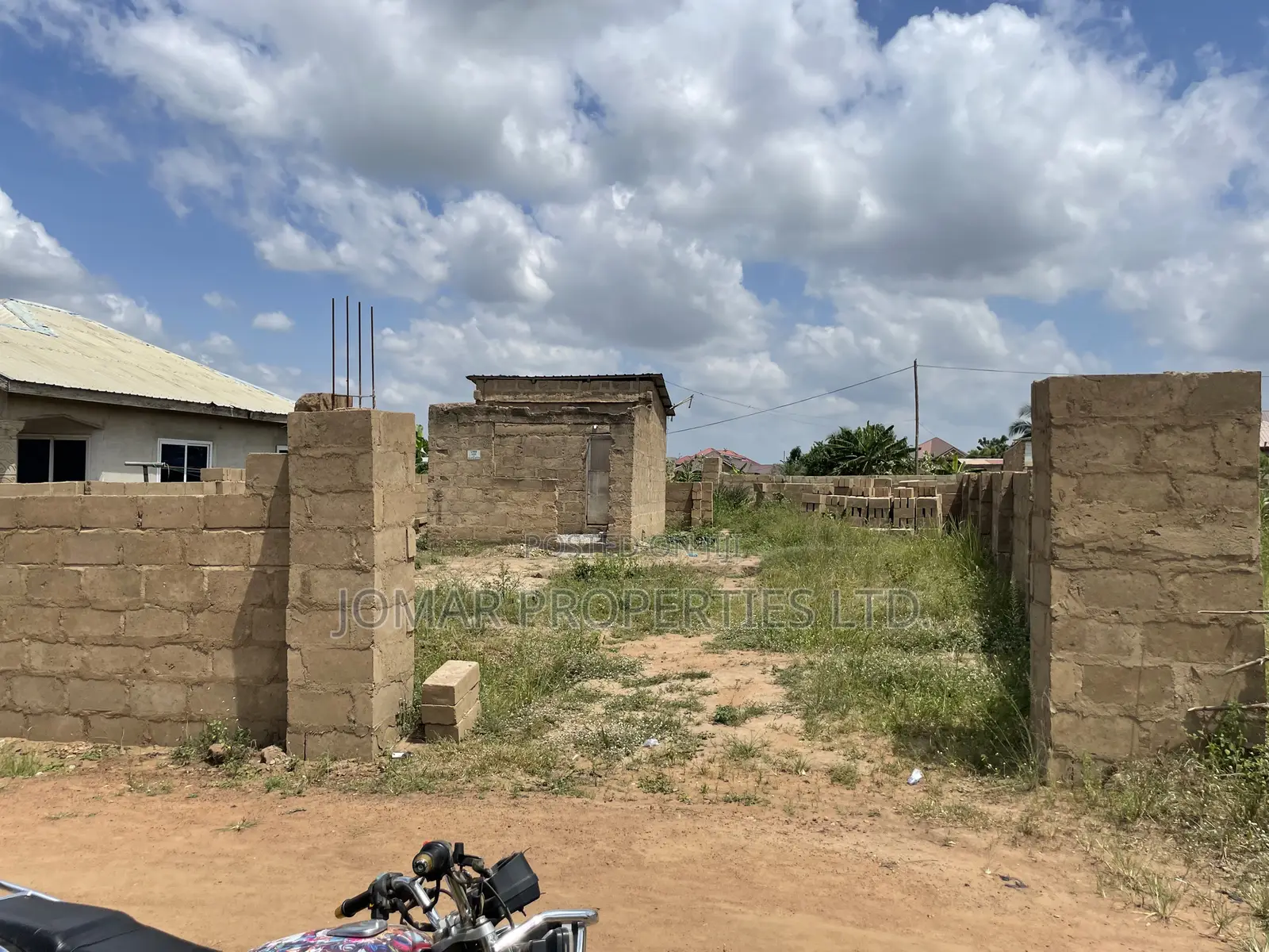 Ashalaja One Plot Fenced for Sale in Ga South Municipal