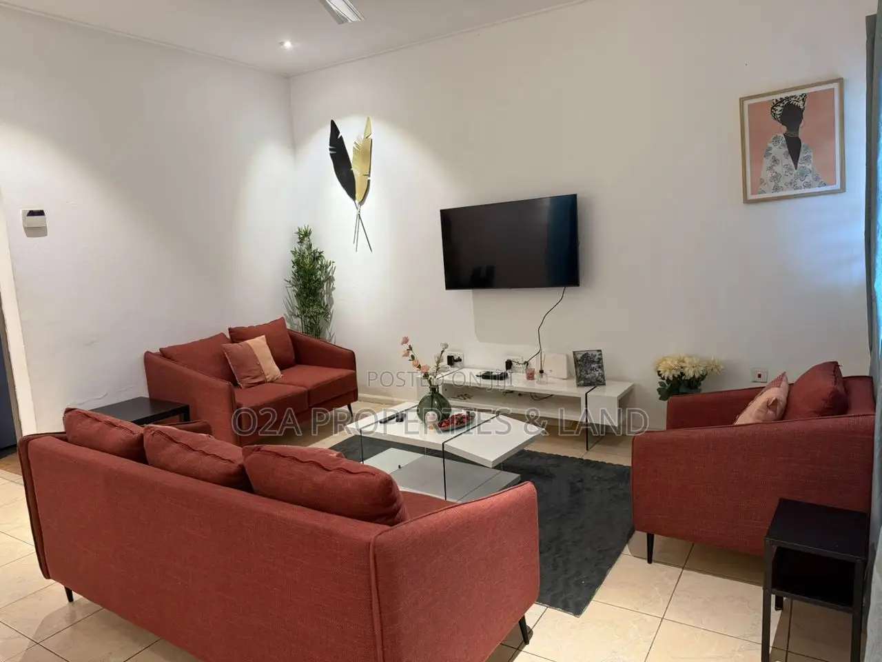 Furnished 2bdrm House in Adjiringanor, Otano for rent in Otano