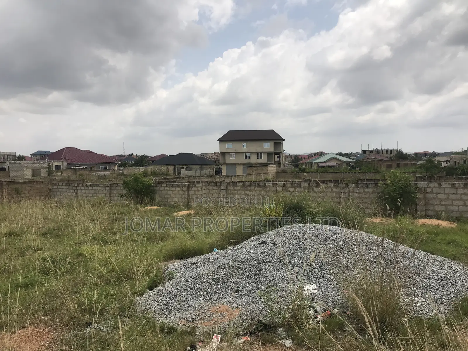 Litigation Free Land With Documents for Sale at Ashalaja. in Amasaman