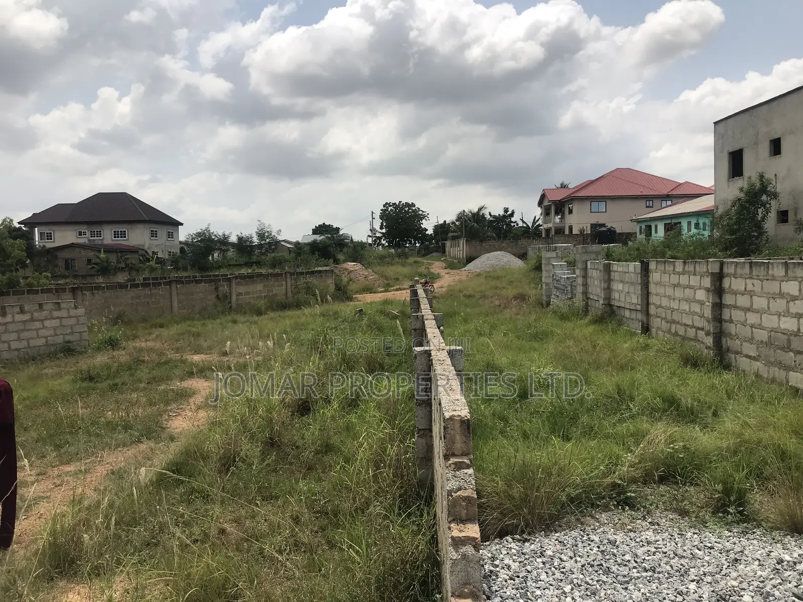 Litigation Free Land With Documents for Sale at Ashalaja. in Amasaman