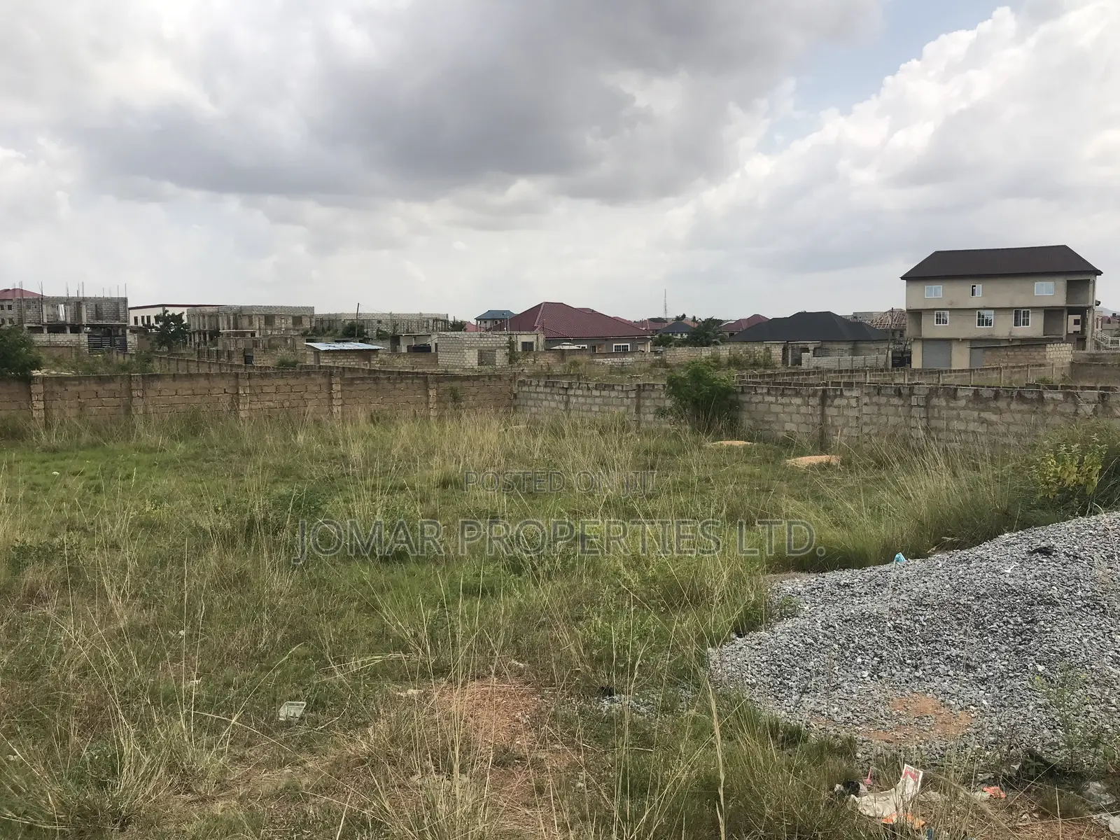 Litigation Free Land With Documents for Sale at Ashalaja. in Amasaman
