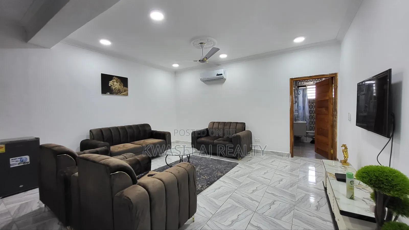 Furnished 1bdrm Apartment in Old Barrier, Weija for rent in Weija