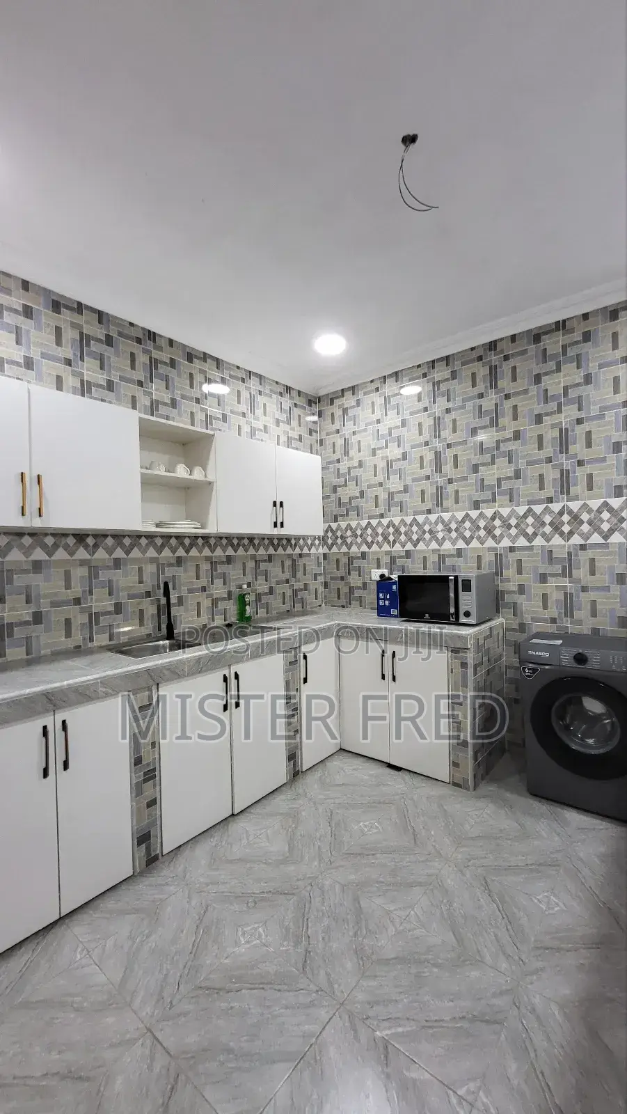 Furnished 1bdrm Apartment in Old Barrier, Weija for rent in Weija