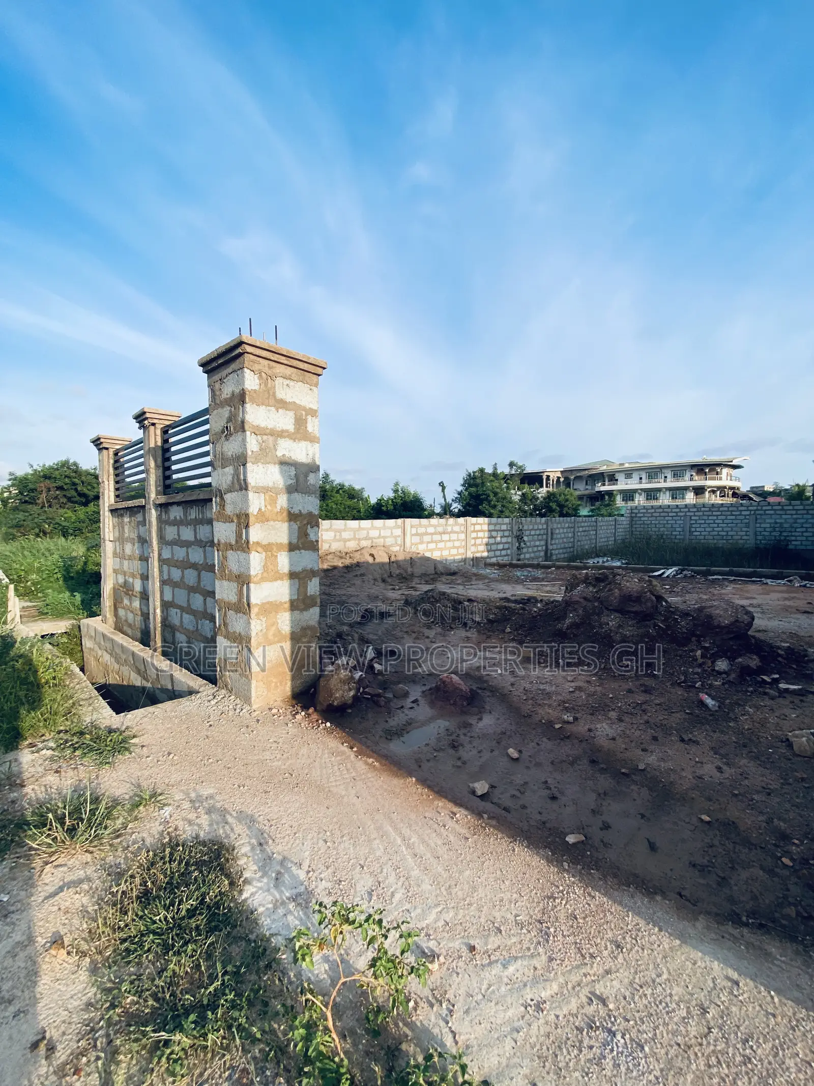 Roadside Half Plot Land for Sale at Old Barrier Bf the West Hills Mall in West Hills Mall Area