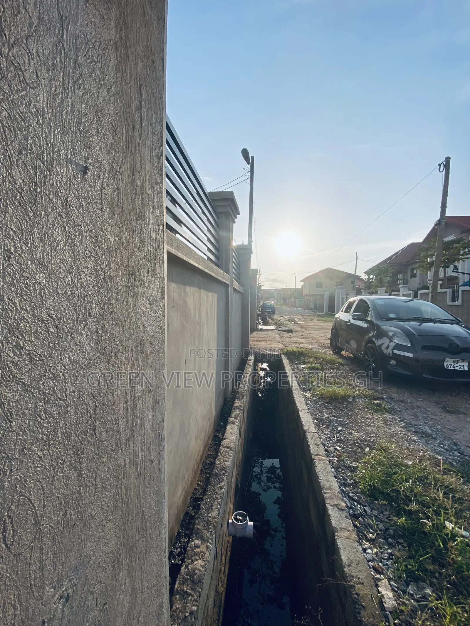 Roadside Half Plot Land for Sale at Old Barrier Bf the West Hills Mall in West Hills Mall Area