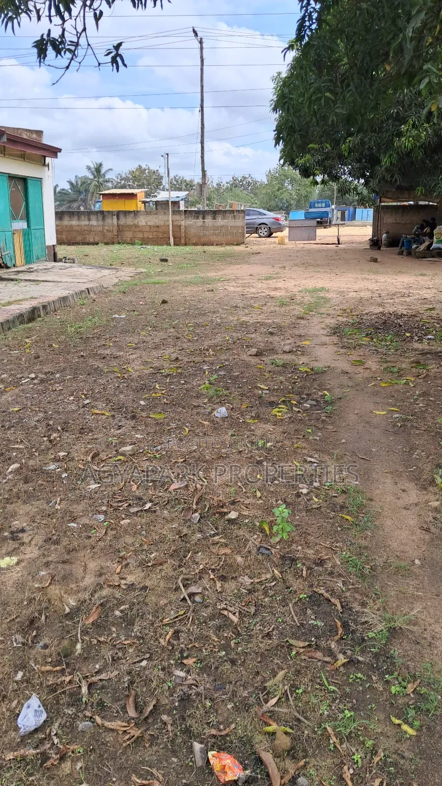 Roadside Land for Sale, Title and in Amasaman in Ga West Municipal